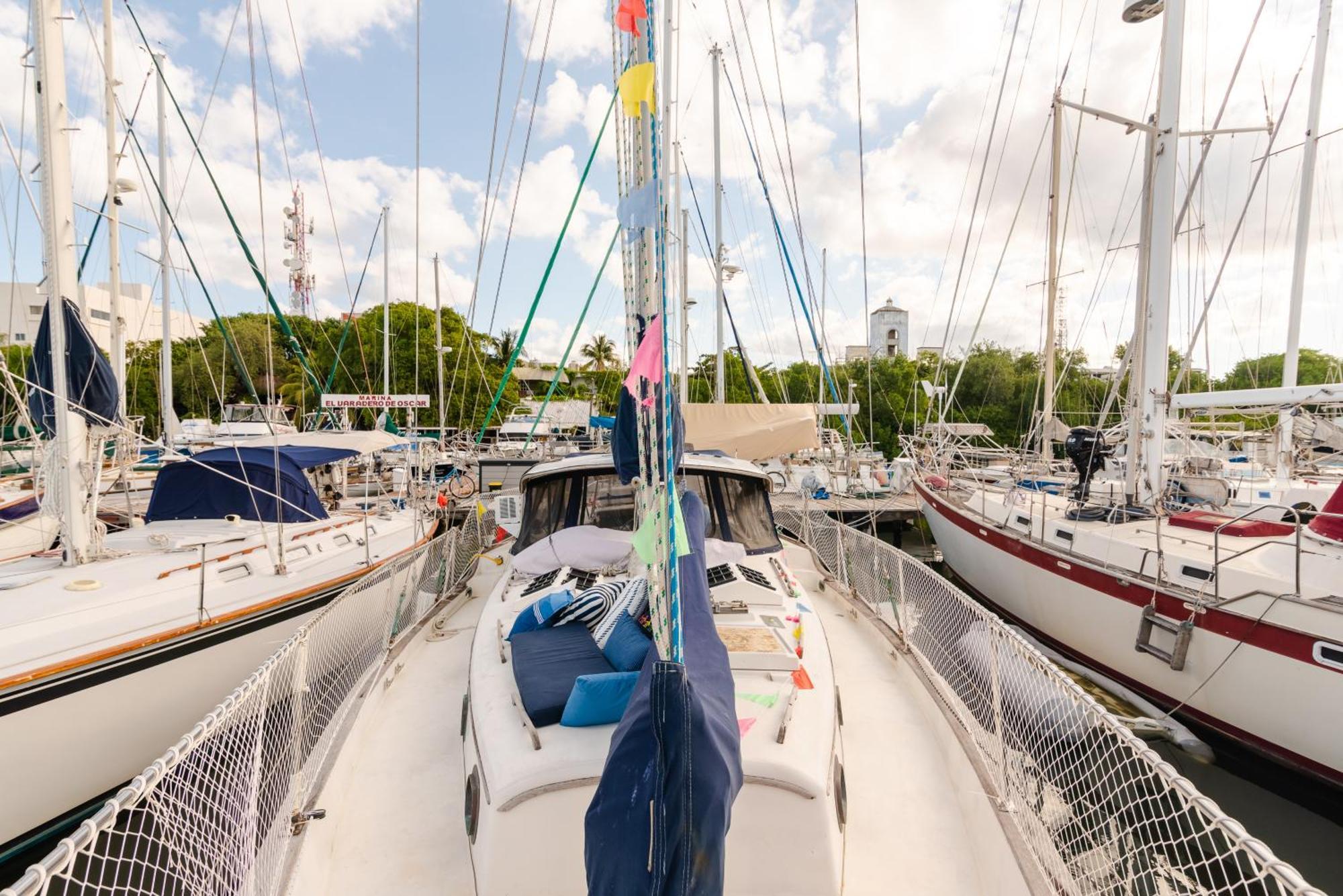 Walk Barefoot To Beach! Two Bathrooms! Entire Private Sailboat
